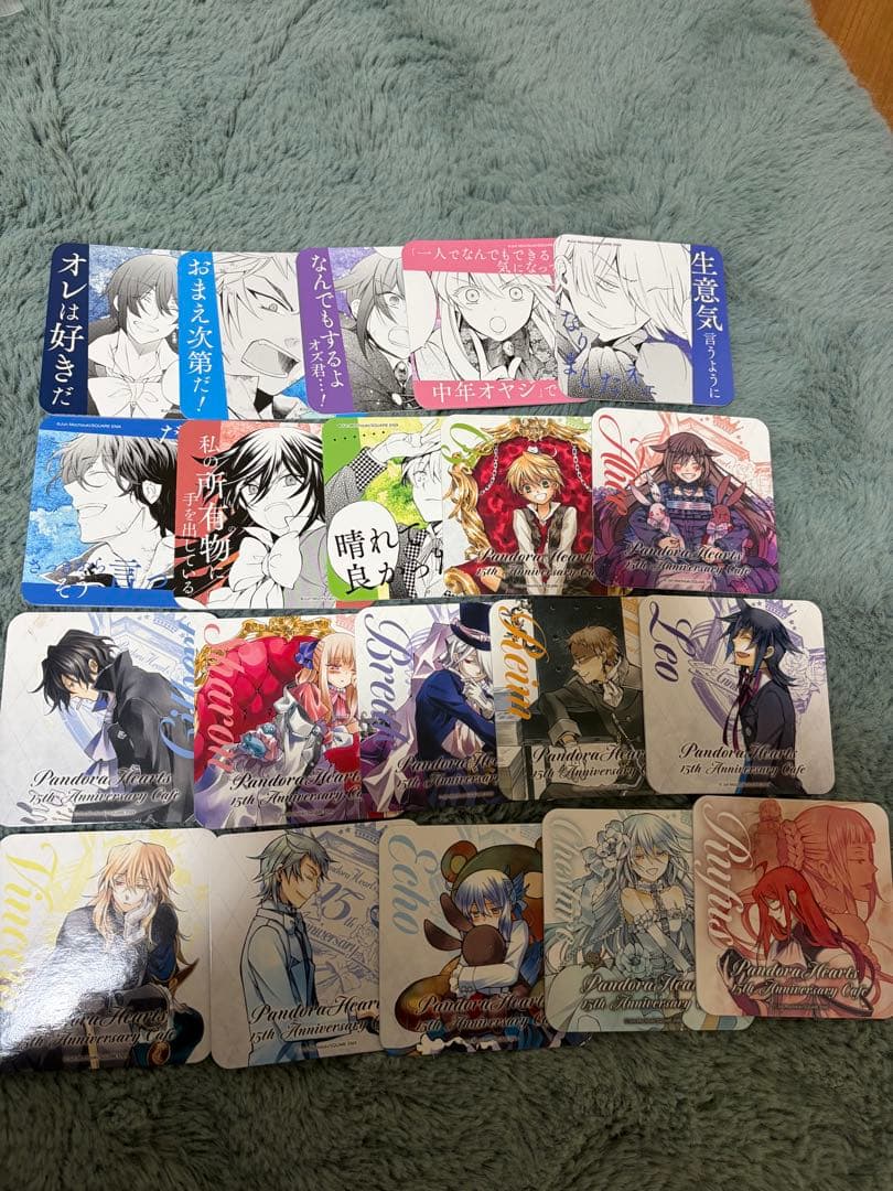 Pandora Hearts ヴァニタスの手記　コースターセット