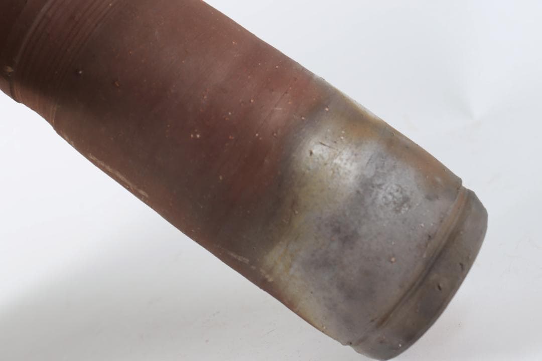 備前 人間国宝 藤原雄 花入 共箱