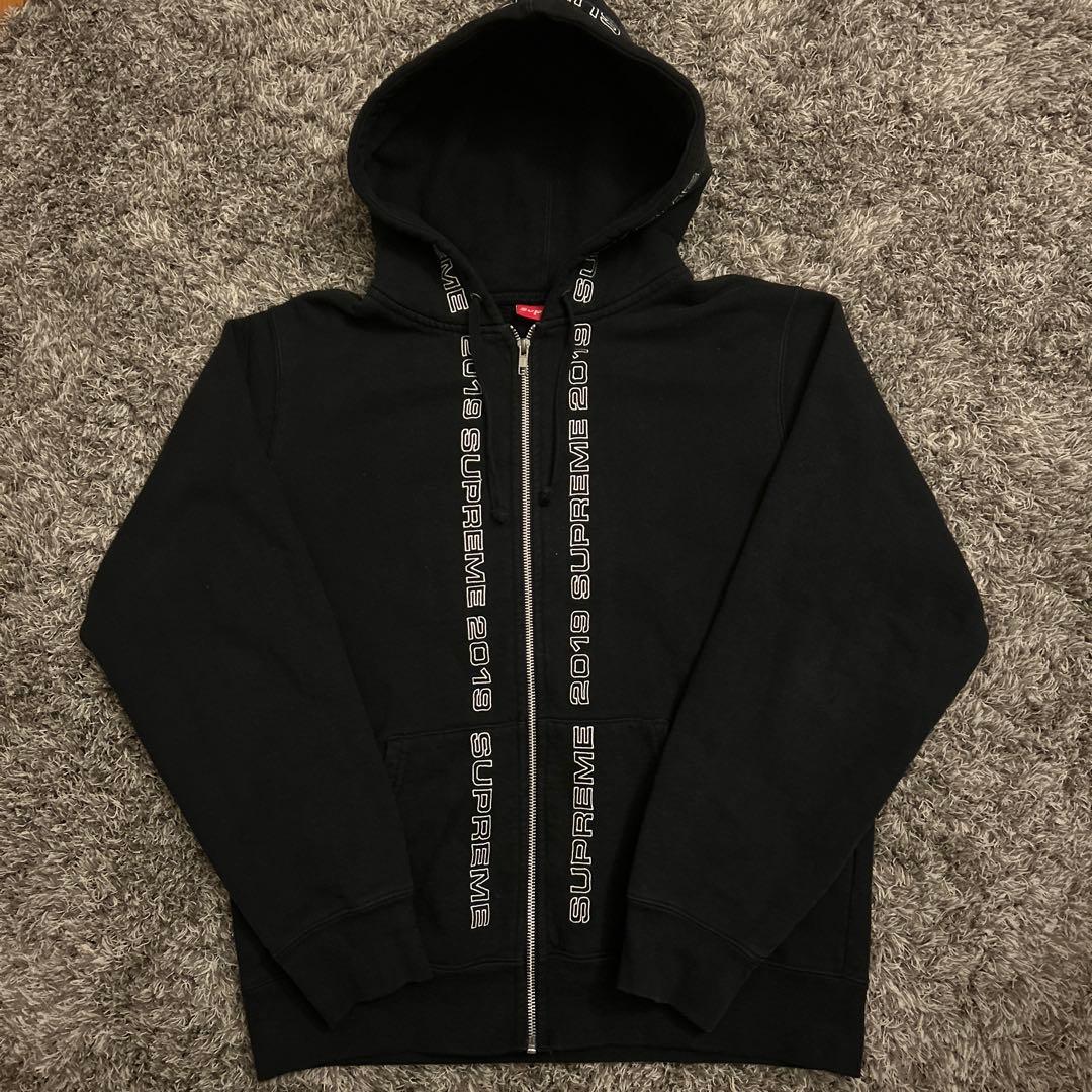 supreme Topline Zip Up Sweatshirt パーカー
