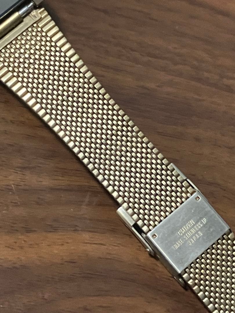 citizen exceed 2730-273699 ゴールドカラー