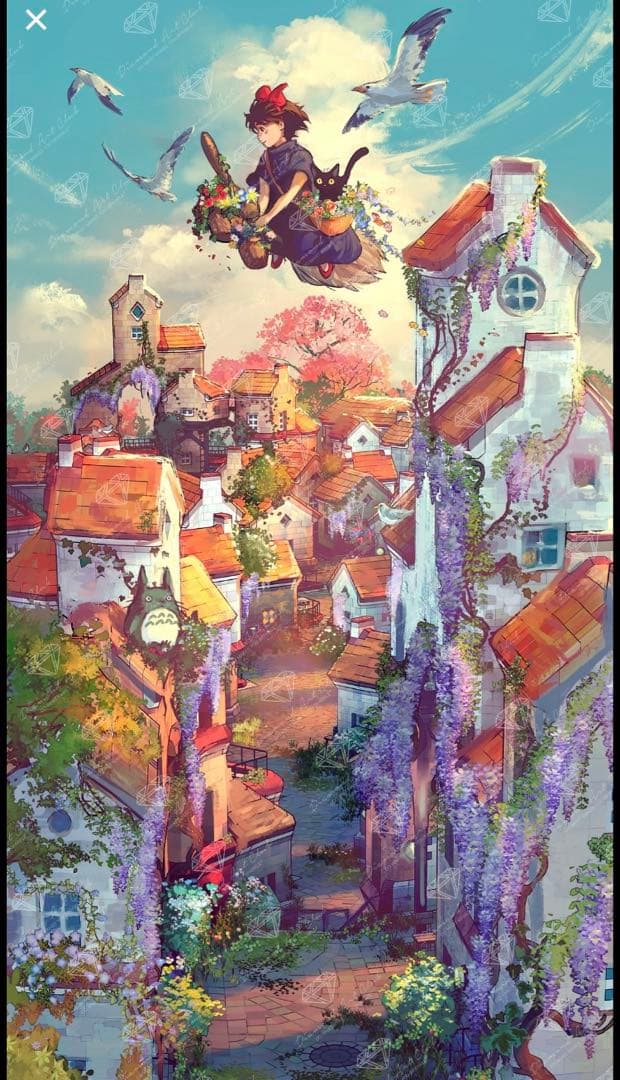 ※最終価格※ダイヤモンドアートクラブ　DAC 魔女の宅急便【DAC在庫なし】