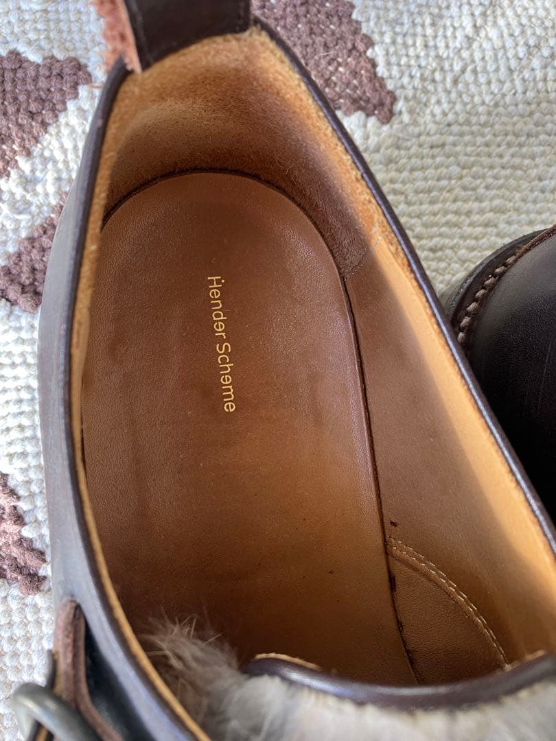 Hender Scheme single monk エンダースキーマ　革靴