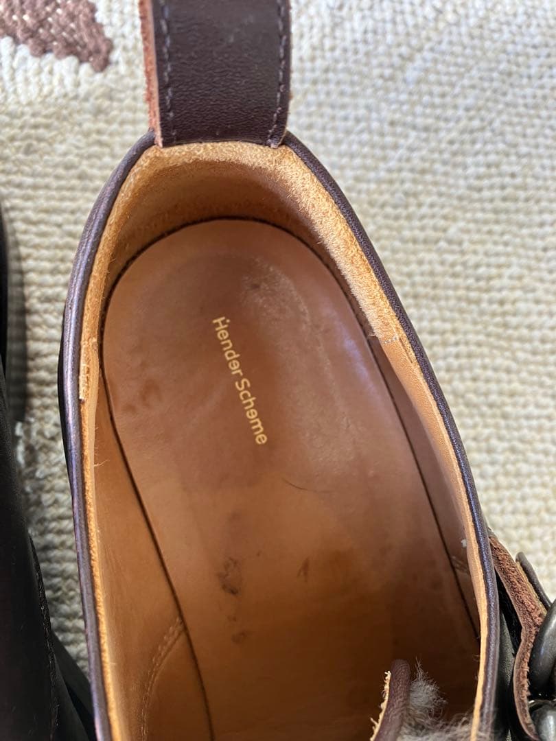 Hender Scheme single monk エンダースキーマ　革靴