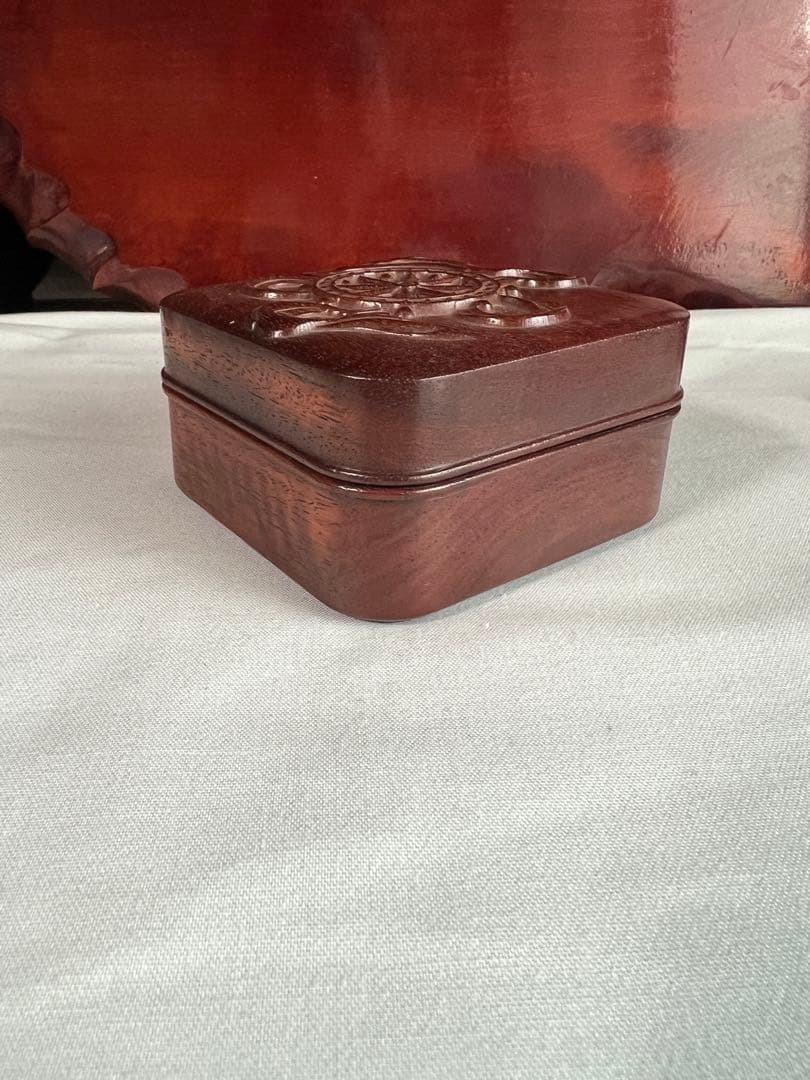 唐木香合 中国美術