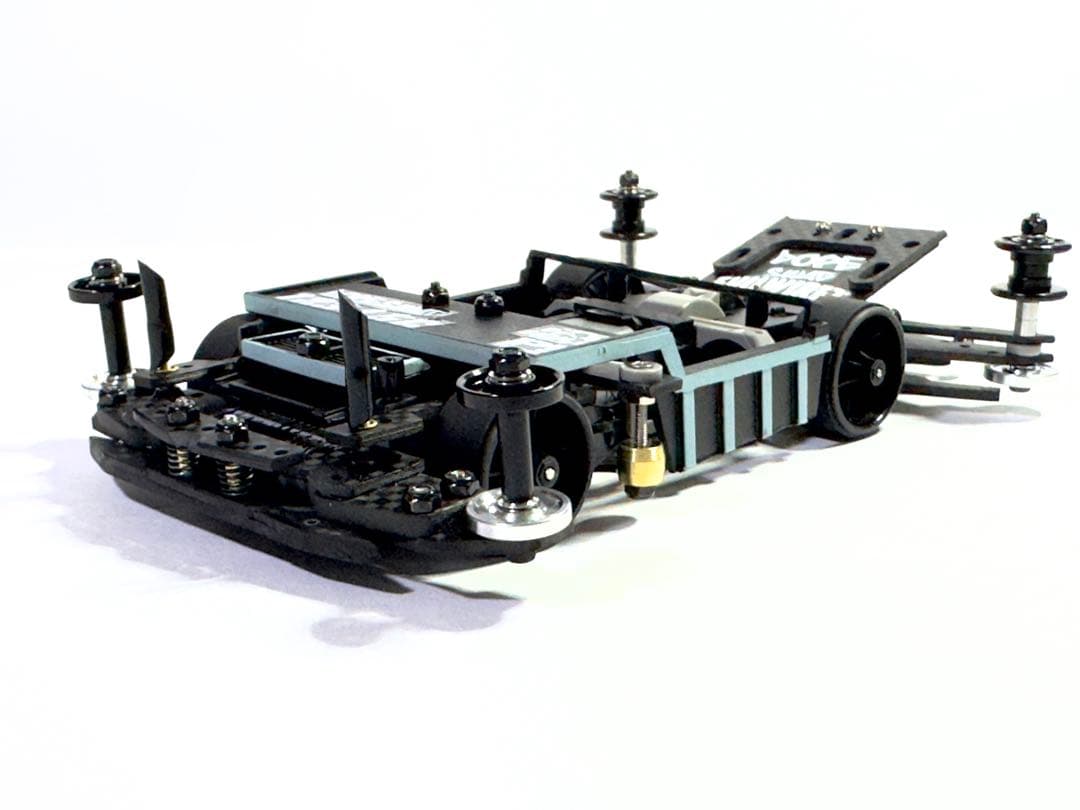 ミニ四駆　完成品　msフレキ　マンモスダンプ