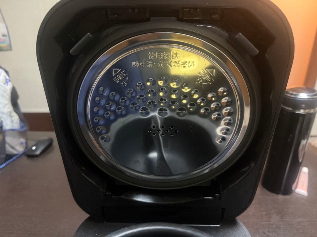 【a】象印 STAN. IH炊飯ジャー 5.5合 NW-SA10型 ブラッ