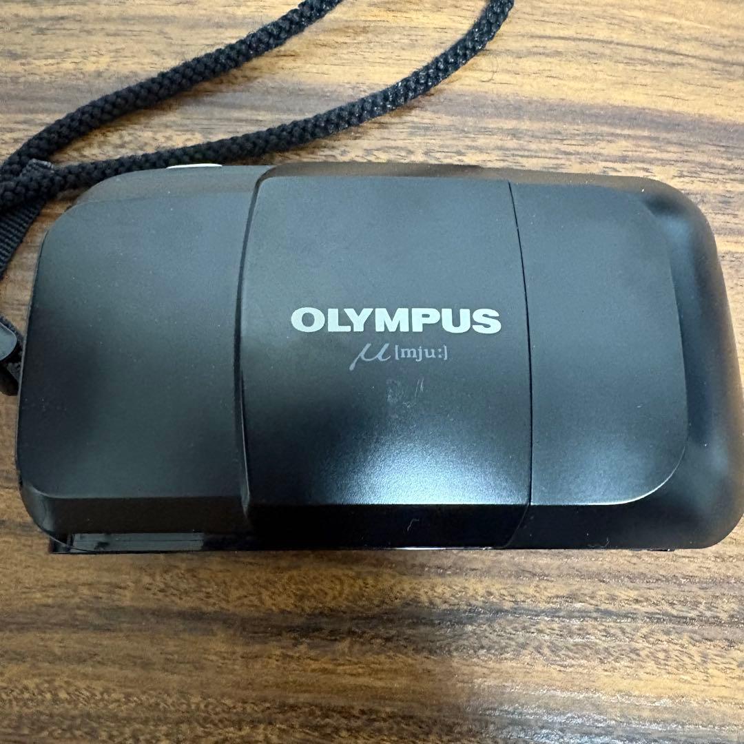【動作品】OLYMPUS μ 【mju:】ミュー 単焦点 初代 フィルムカメラ