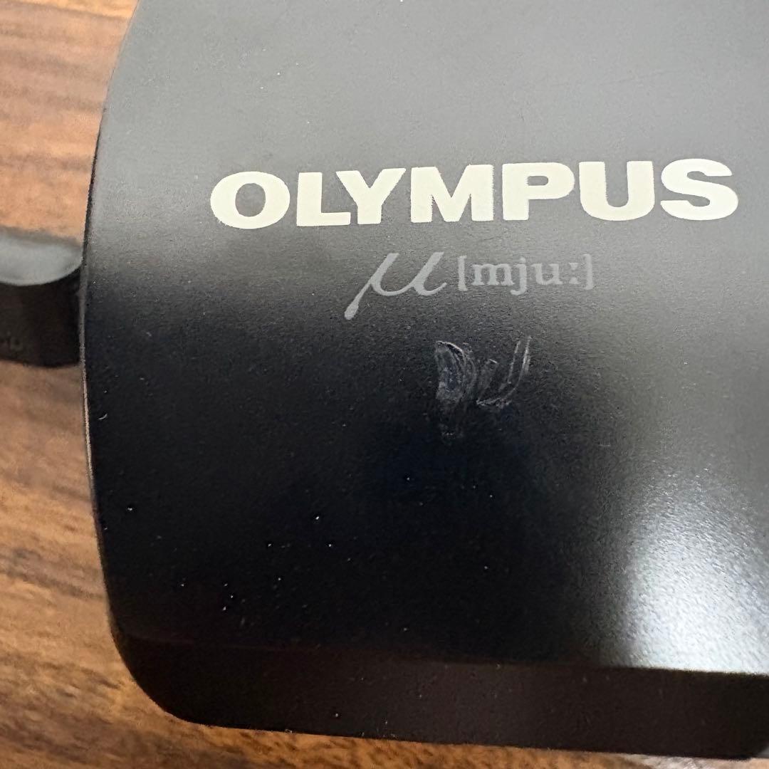 【動作品】OLYMPUS μ 【mju:】ミュー 単焦点 初代 フィルムカメラ