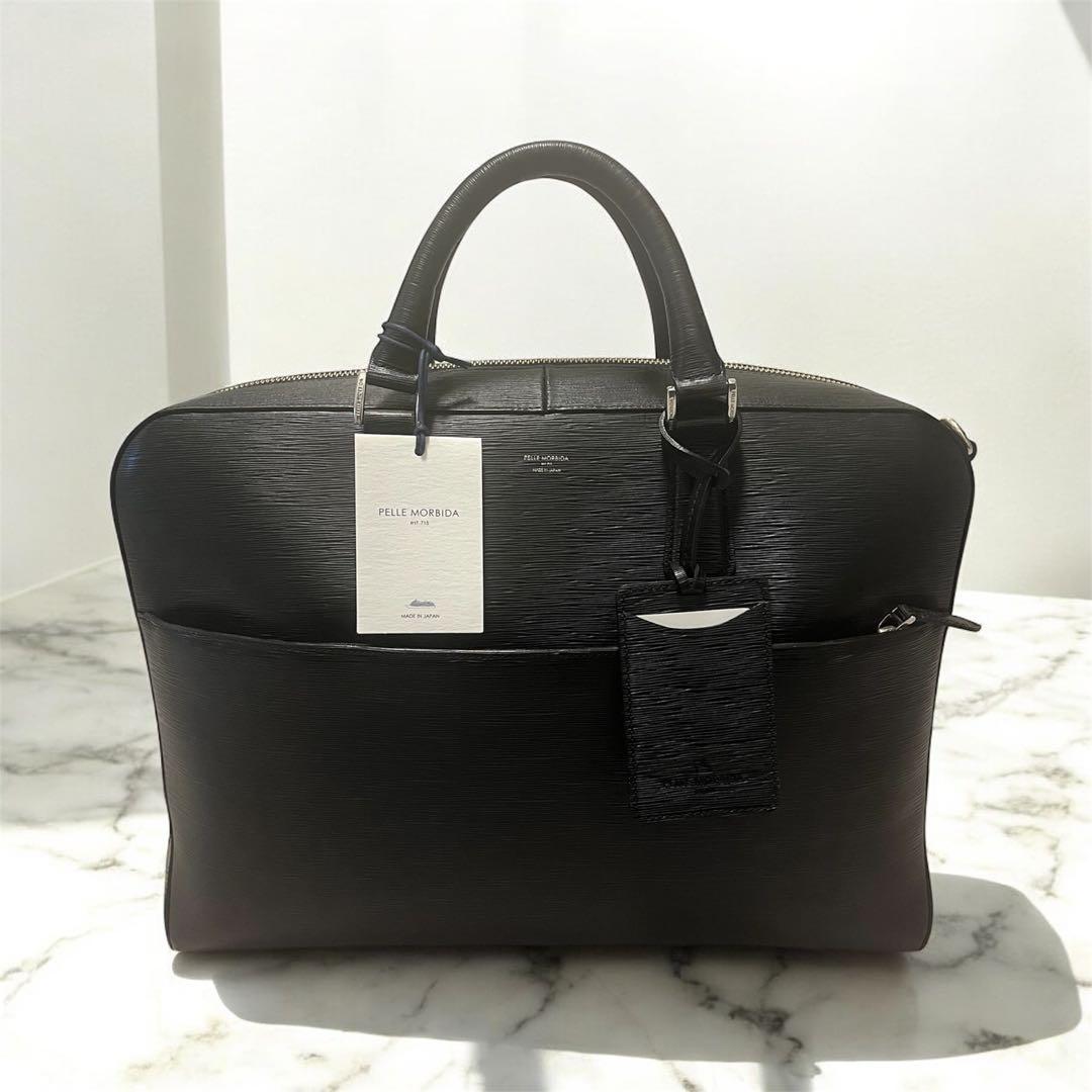 PELLE MORBIDA ショルダーブリーフケース2way