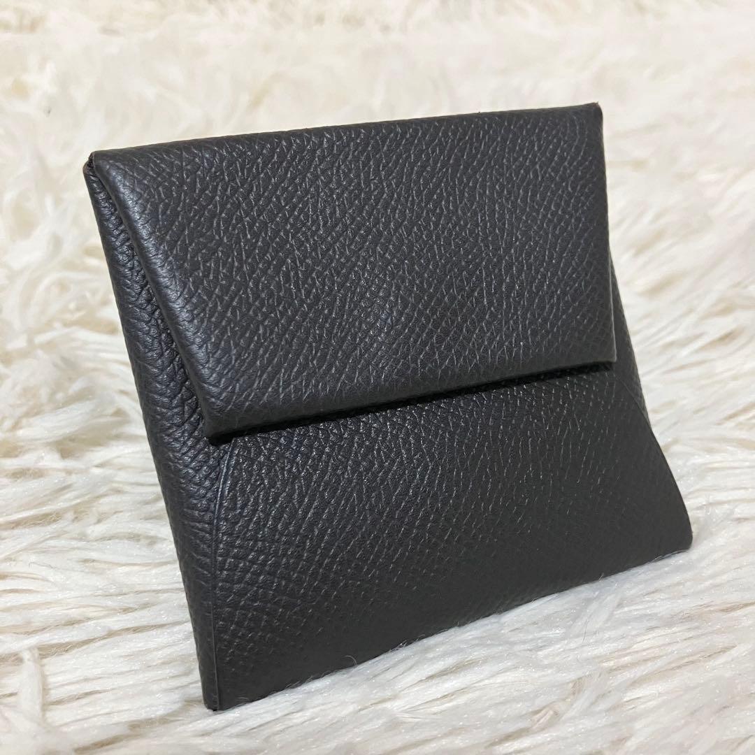 【美品】 HERMES バスティア ケース ダークブラウン