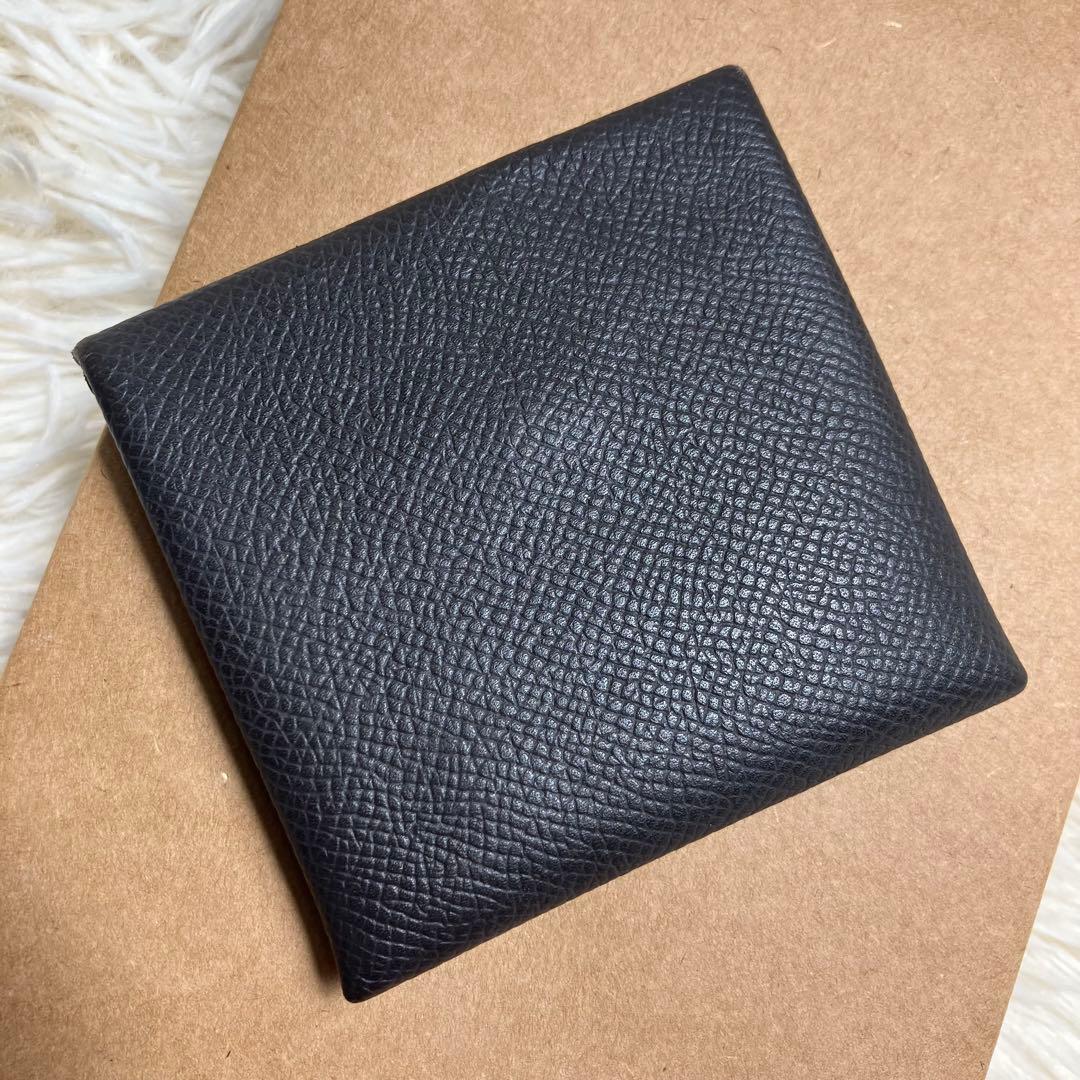 【美品】 HERMES バスティア ケース ダークブラウン