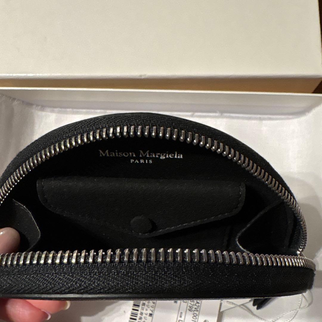 山形牛　Maison Margiela ケース　小銭入れ　ブラック
