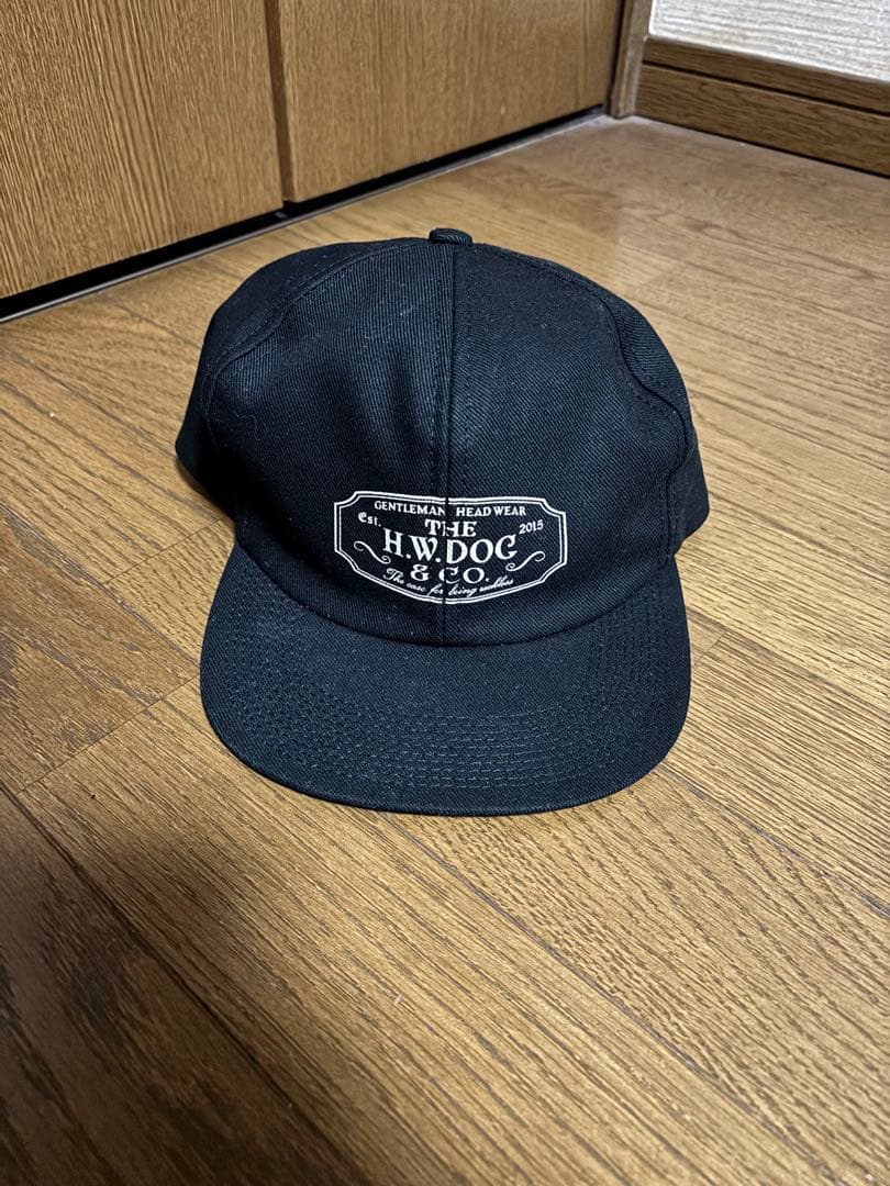 H.W.DOG & CO. ブラックキャップ 38