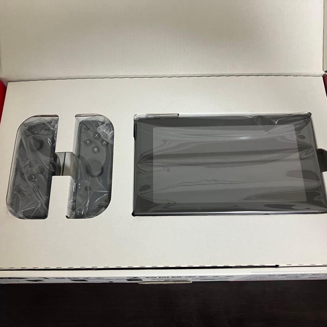 美品　Nintendo Switch 本体 グレー　バッテリー強化版