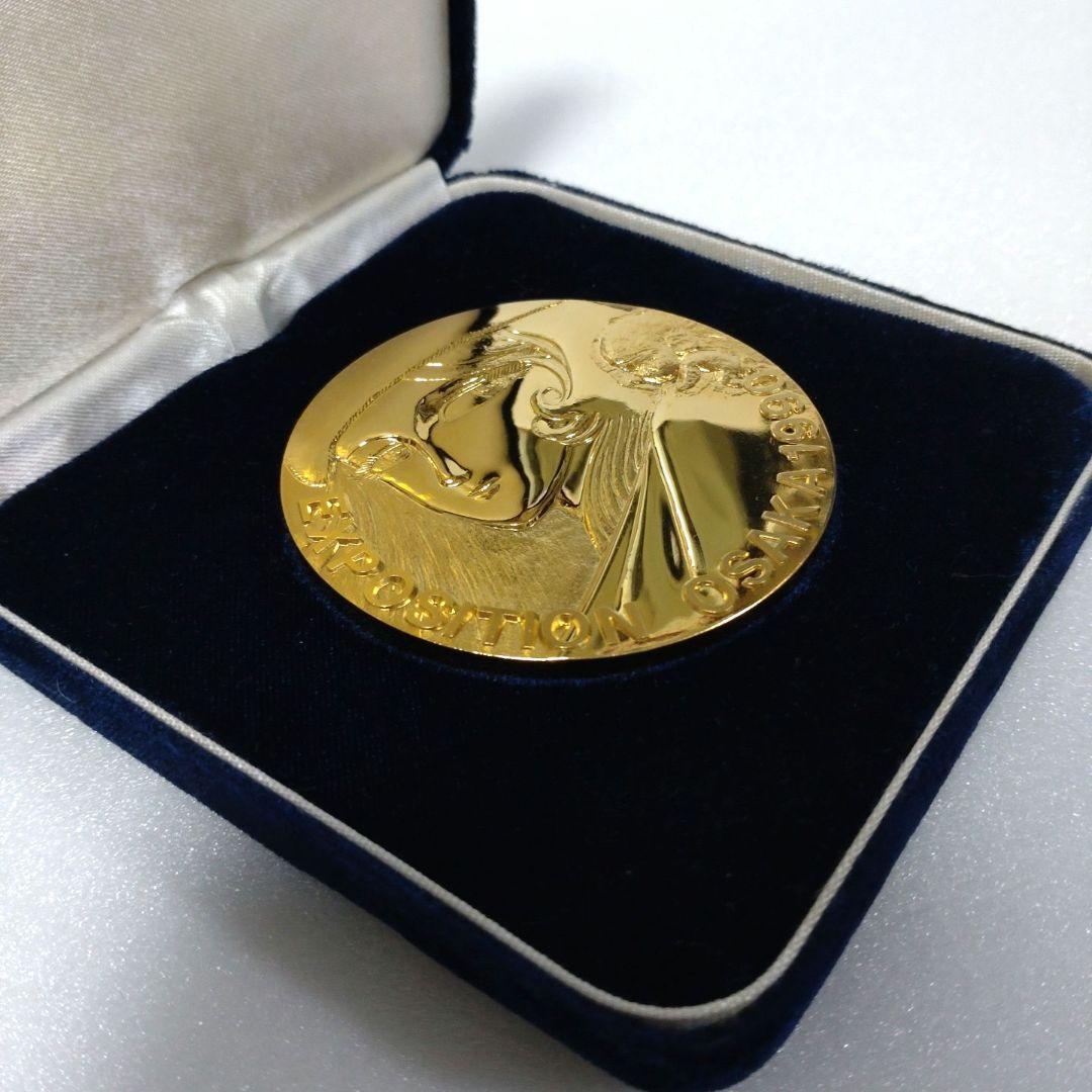 銀河鉄道999 メーテル　メダル \"EXPOSITION OSAKA 1990\"