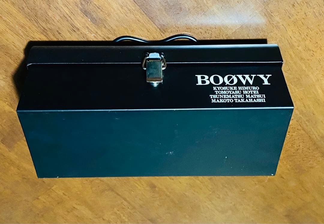 BOØWY BOOWY 激レア　缶ケース　LASTGIGS 氷室京介 布袋寅泰