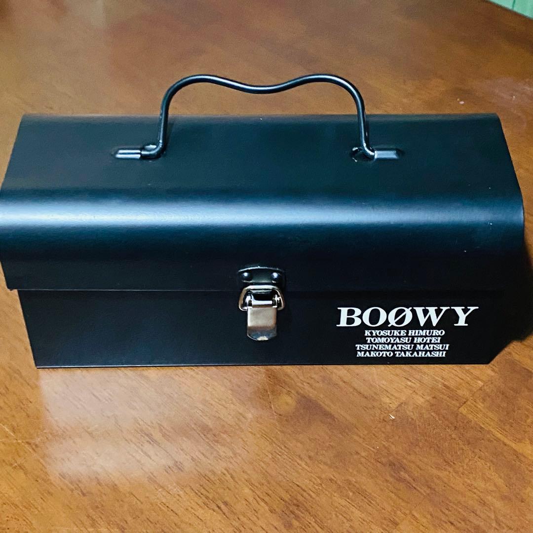 BOØWY BOOWY 激レア　缶ケース　LASTGIGS 氷室京介 布袋寅泰