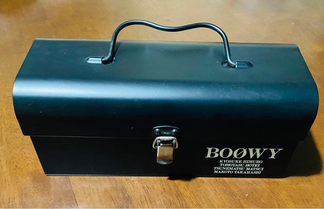 BOØWY BOOWY 激レア　缶ケース　LASTGIGS 氷室京介 布袋寅泰