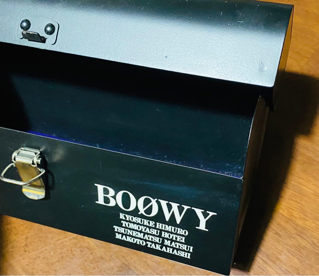 BOØWY BOOWY 激レア　缶ケース　LASTGIGS 氷室京介 布袋寅泰