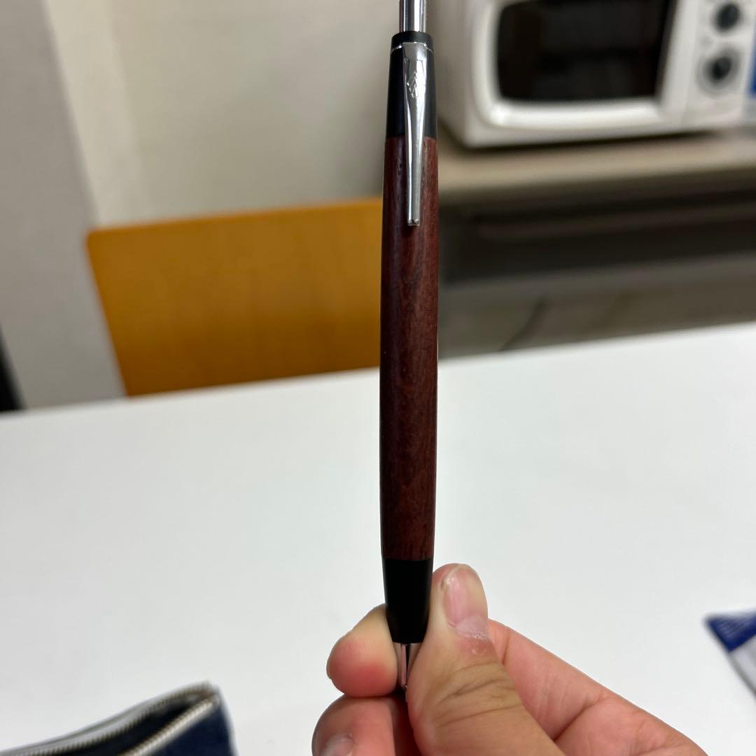 値下げ可能！！野原工芸　本花梨虎杢　希少　新型シャーペン