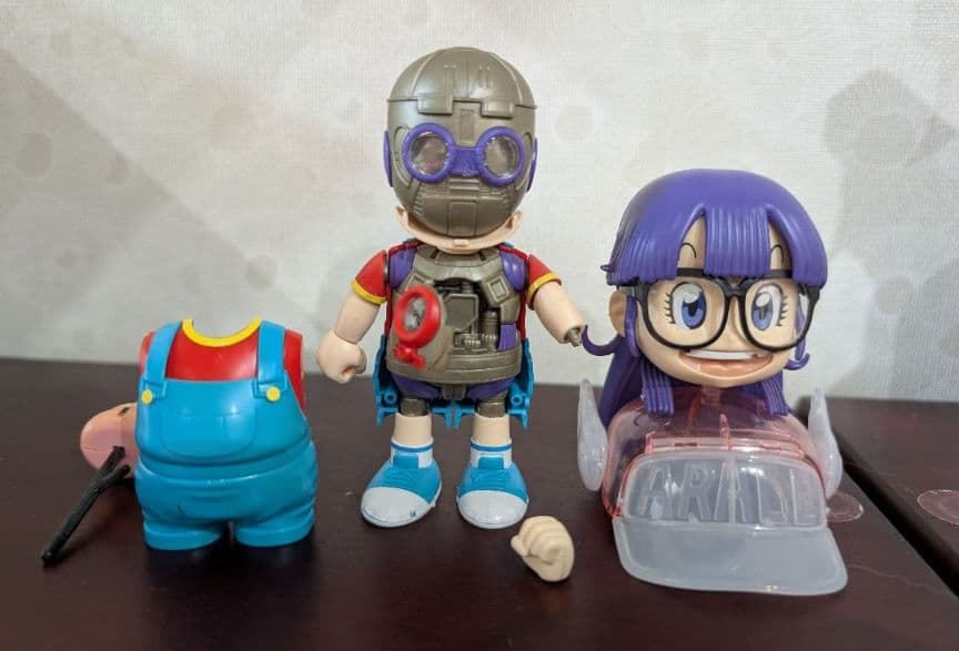 当時物 激レア 美品 ドクタースランプ アラレちゃん スケールプラモ