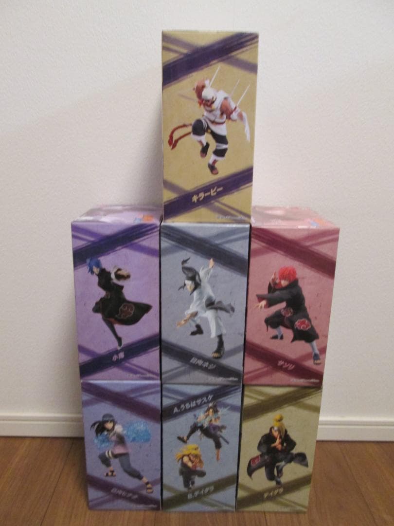 ナルト疾風伝 VIBRATION STARS サスケ 小南 サソリ 日向ネジ 他