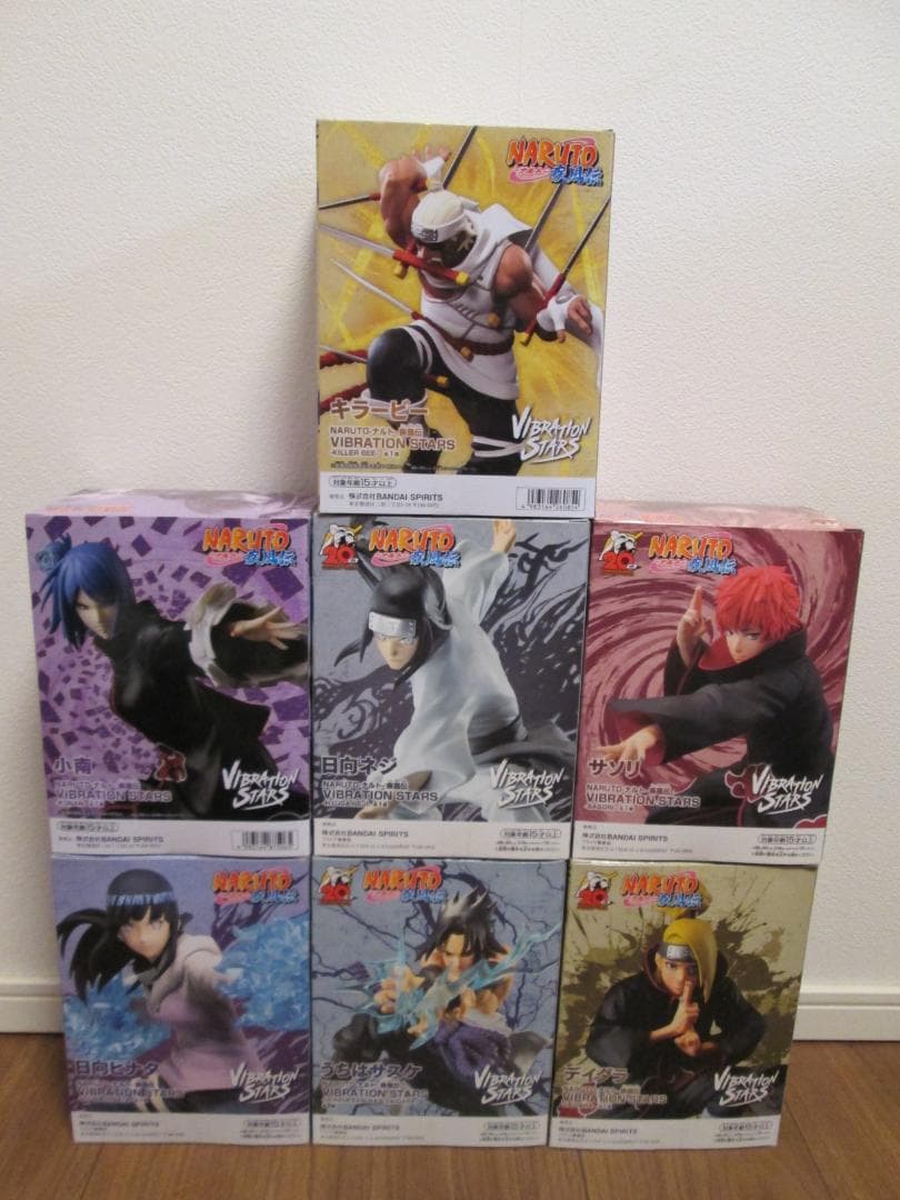 ナルト疾風伝 VIBRATION STARS サスケ 小南 サソリ 日向ネジ 他