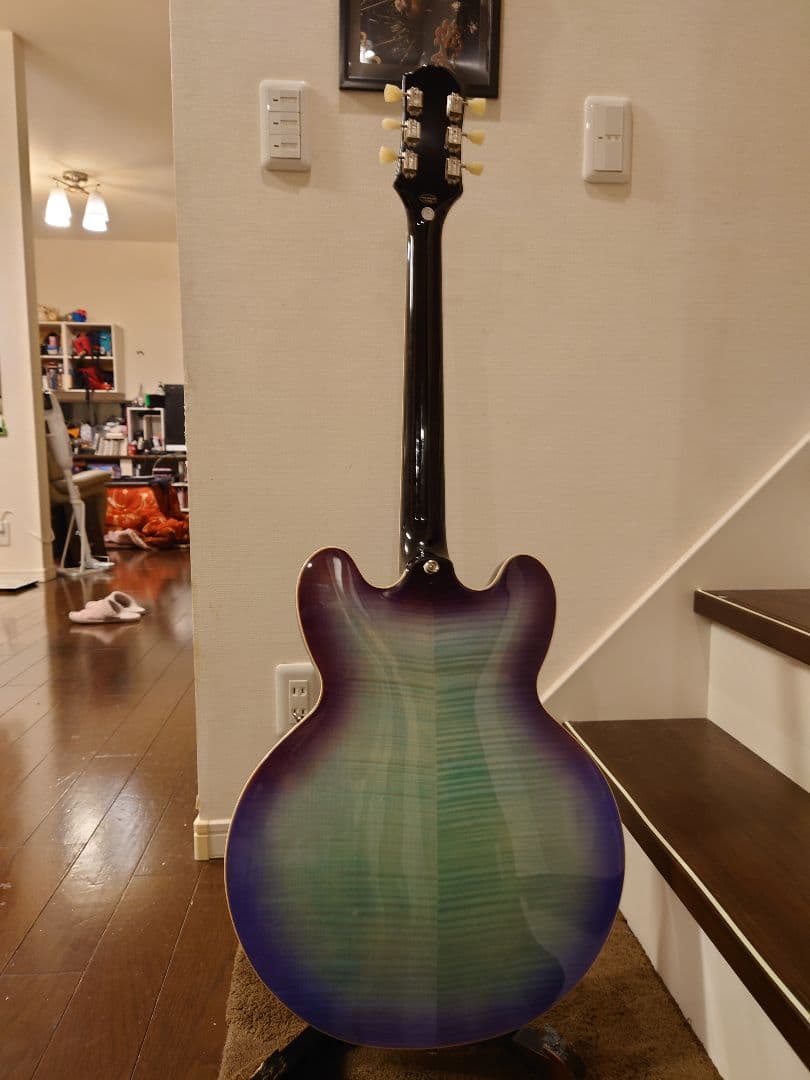 Epiphone ES-335 Blueberry Burst　エレキギター