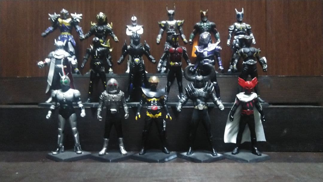 【一点物】HG台座★バンダイ★ガシャポン★ダークヒーロー列伝★東映★カスタム