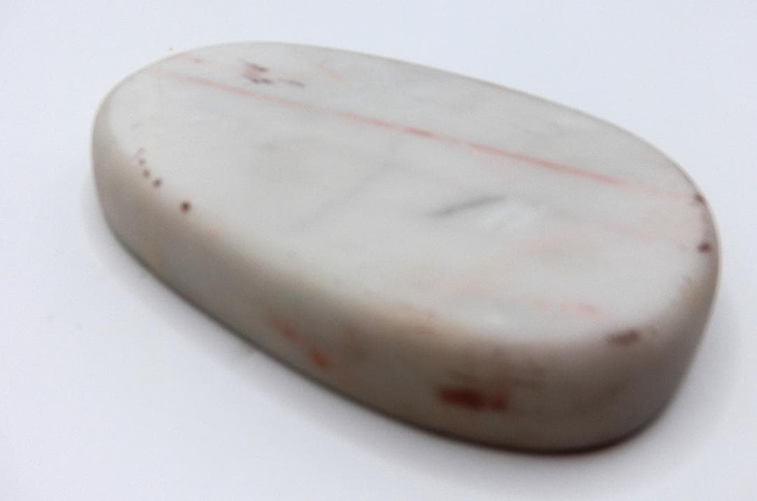 B 書道具　白端渓　硯　すずり４吋