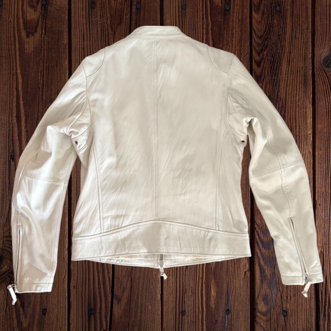 【希少✨】オールド ユニクロ 本革 ラムレザー シングルライダース ジャケット