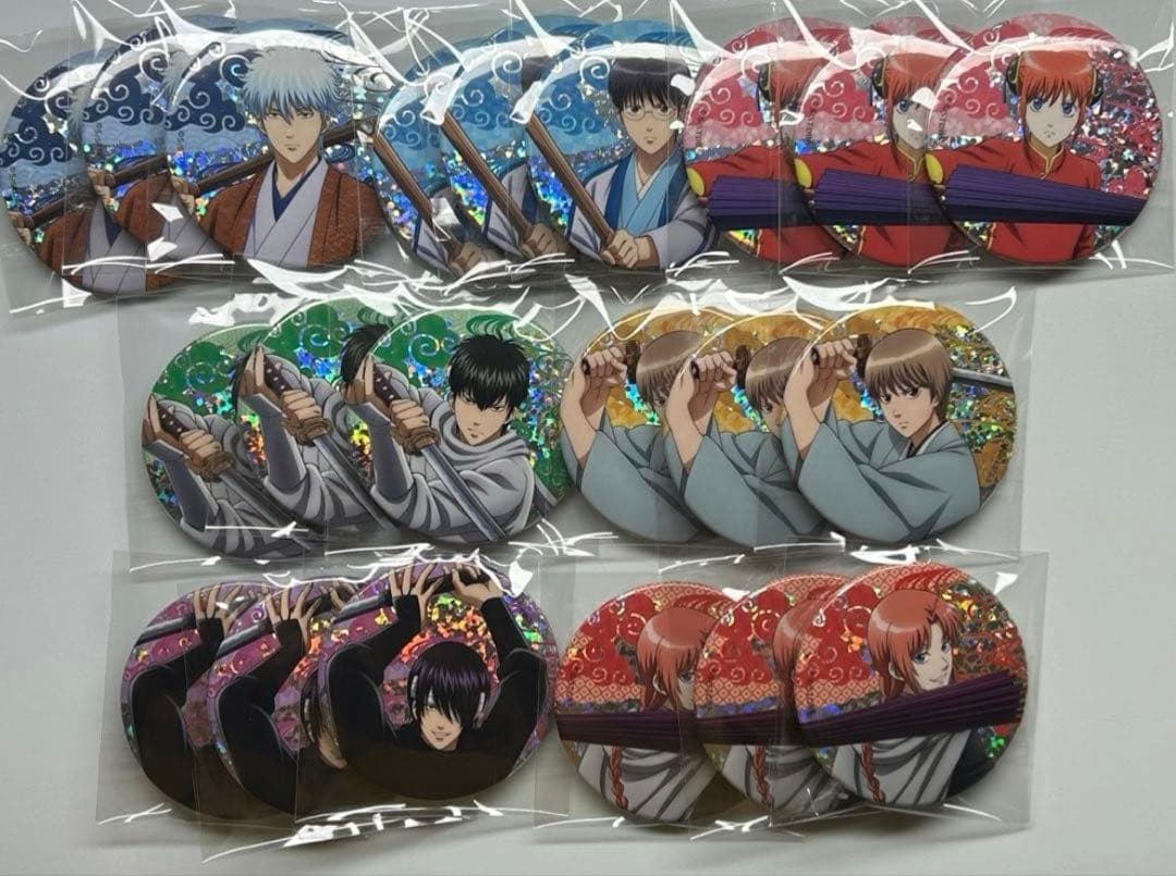 銀魂 きらきら缶バッジコレクション 決戦宇宙海賊ver．全7種3セット