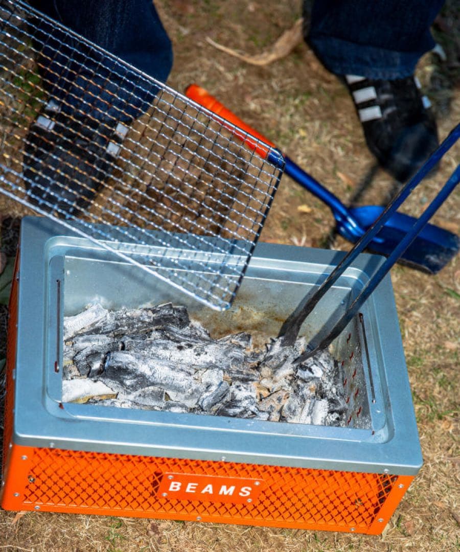 【新品未使用】Coleman × beams テーブルトップグリル