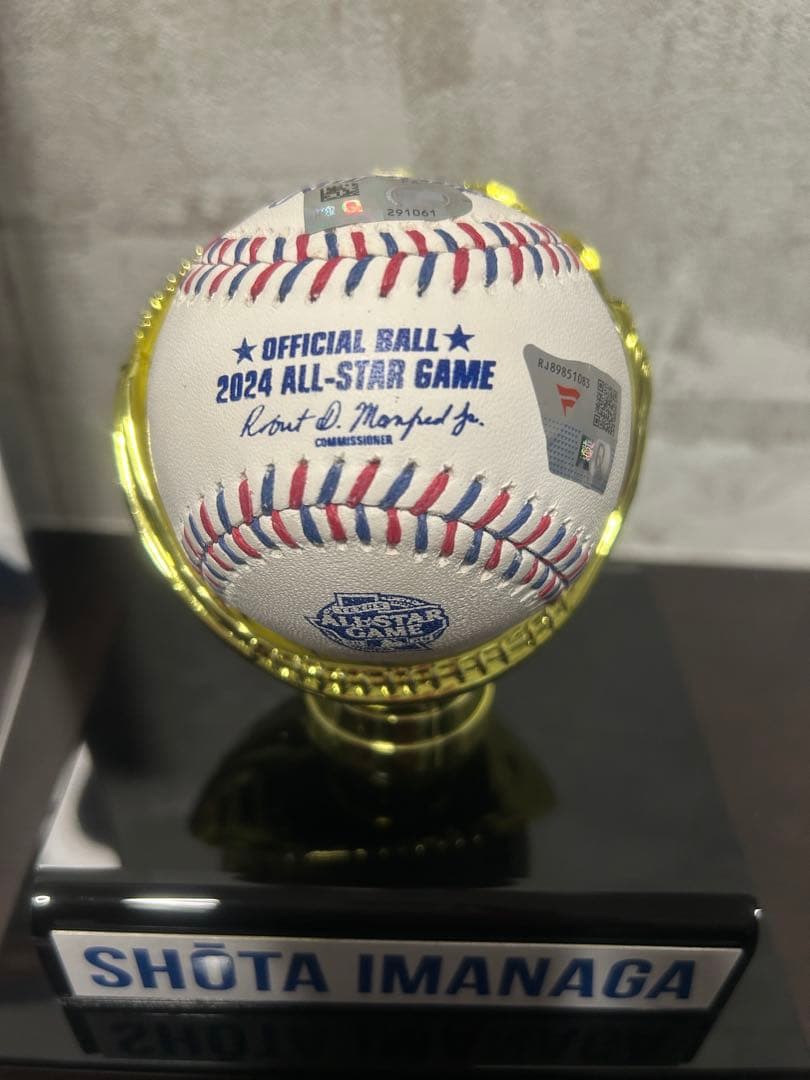 【世界10個限定】カブス 今永昇太 オールスターゲーム公式球　直筆　サインボール