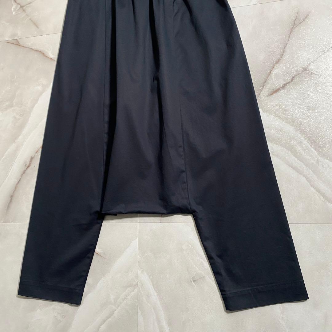 A16136 美品 コムデギャルソンコムデギャルソン　サルエルパンツ紺xs