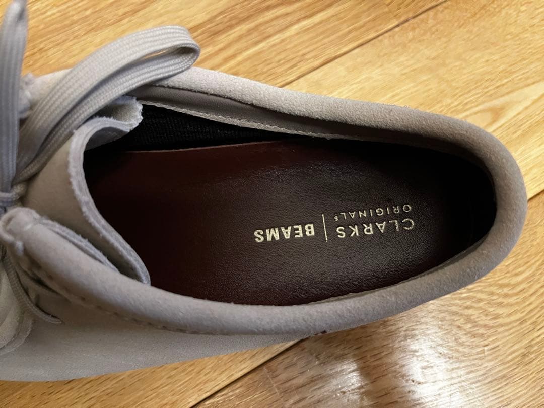 クラークス　ワラビー　ビームス　UK7.5