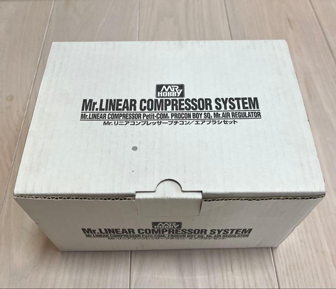 Mr.HOBBY リニアコンプレッサー　エアブラシセット　プチコン