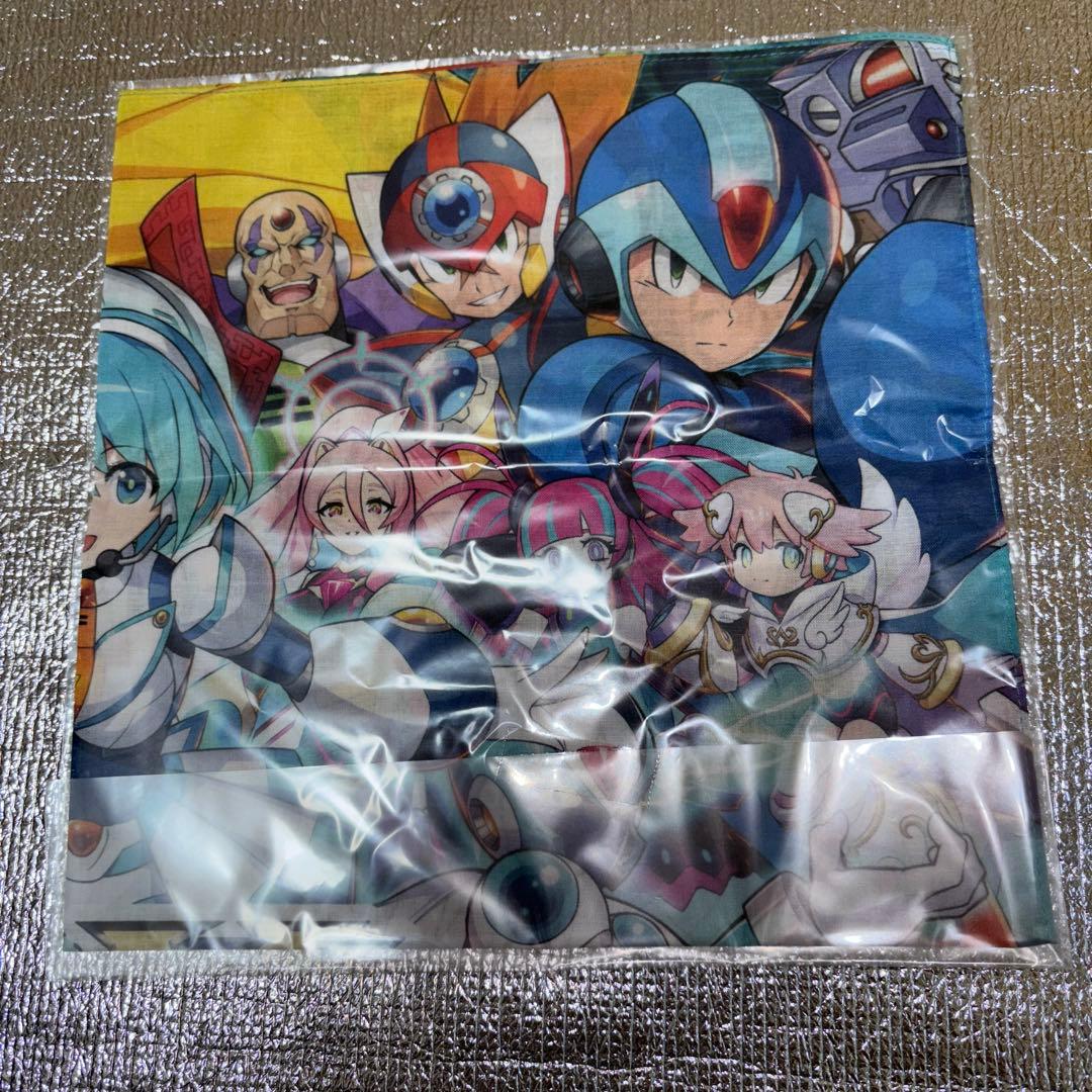 非売品 ロックマンX DiVE 限定タオル Twitterキャンペーン 当選品