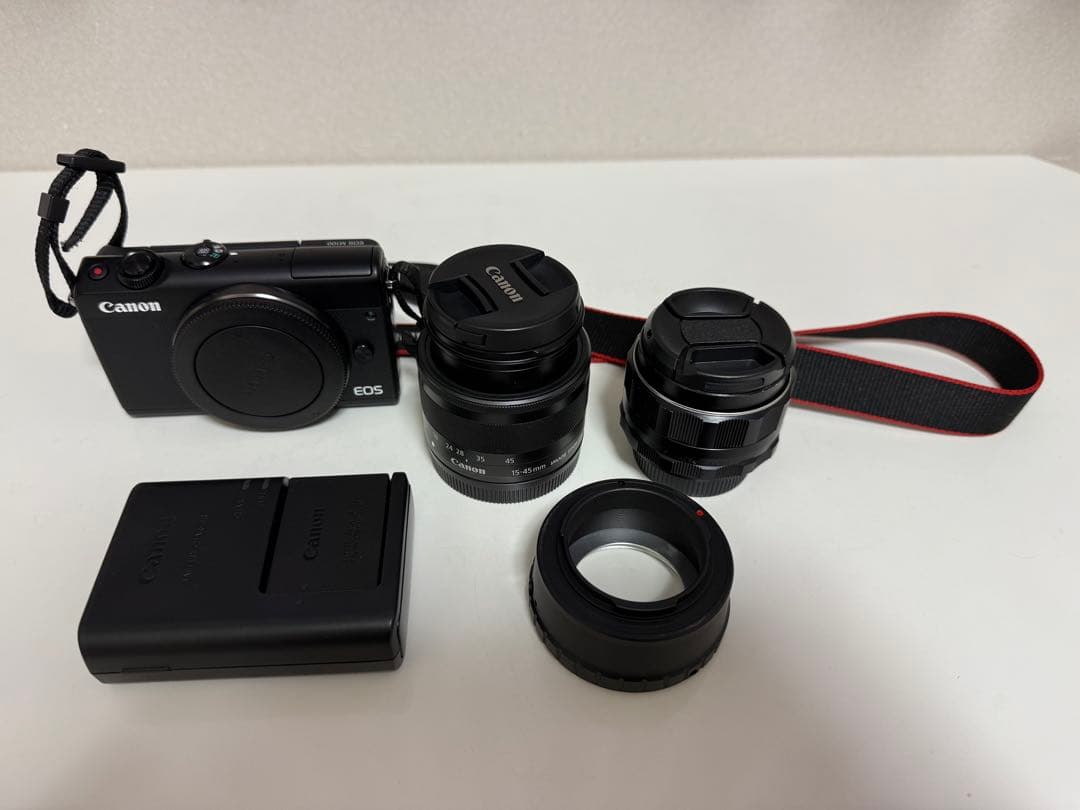 CANON キャノン EOSM100 ブラック カメラ