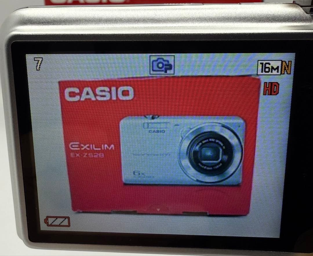 田中 様 CASIO カシオ EXILIM EX-ZS28 シルバー 可動品.