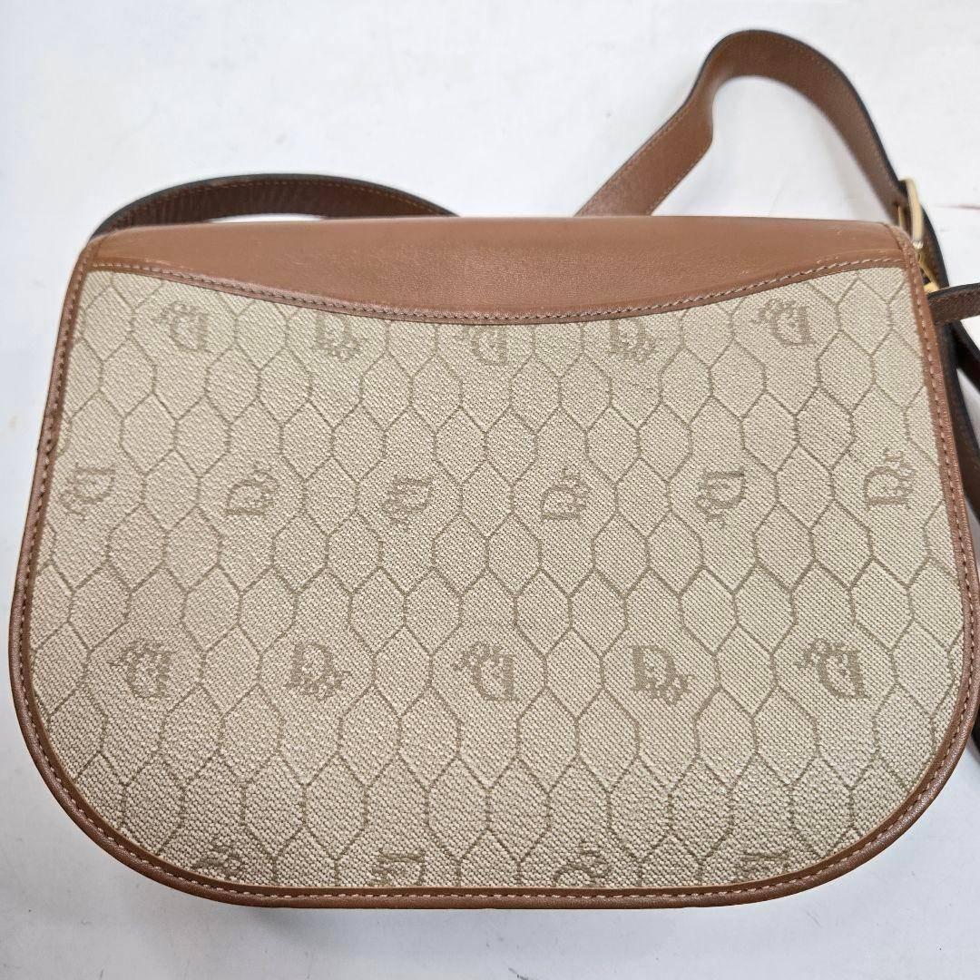 極美品 Christian Dior ショルダーバッグ ハニカムトロッター