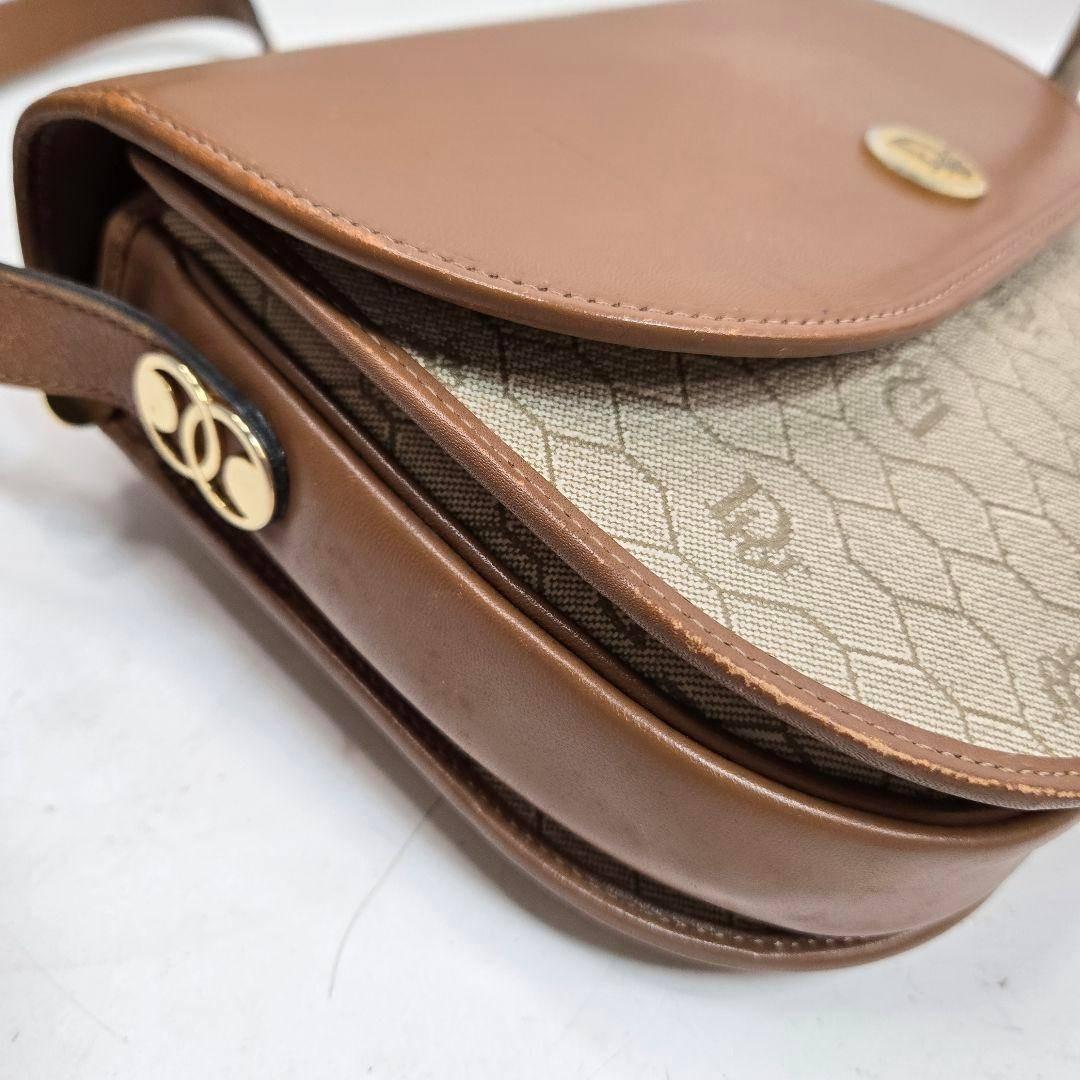 極美品 Christian Dior ショルダーバッグ ハニカムトロッター