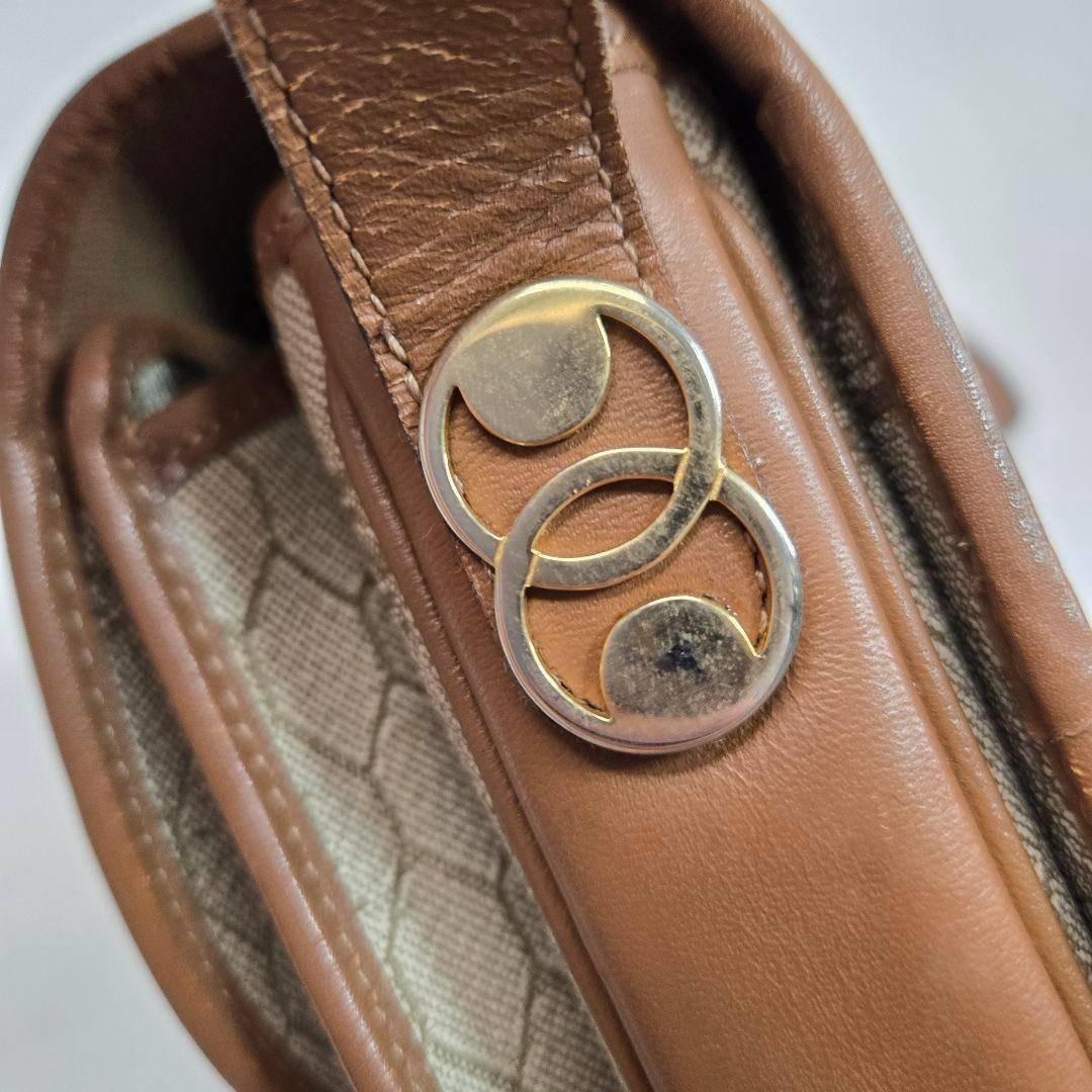 極美品 Christian Dior ショルダーバッグ ハニカムトロッター