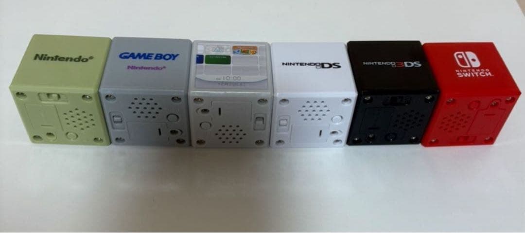 ニンテンドーミュージアム　「起動音キーホルダーコレクション」6点セット