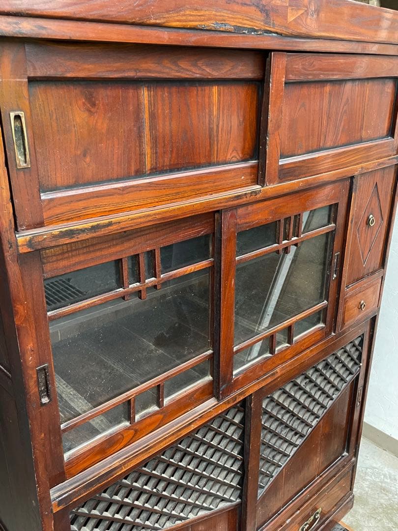 中国で購入した古い箪笥　唐木　購入前にコメント下さい