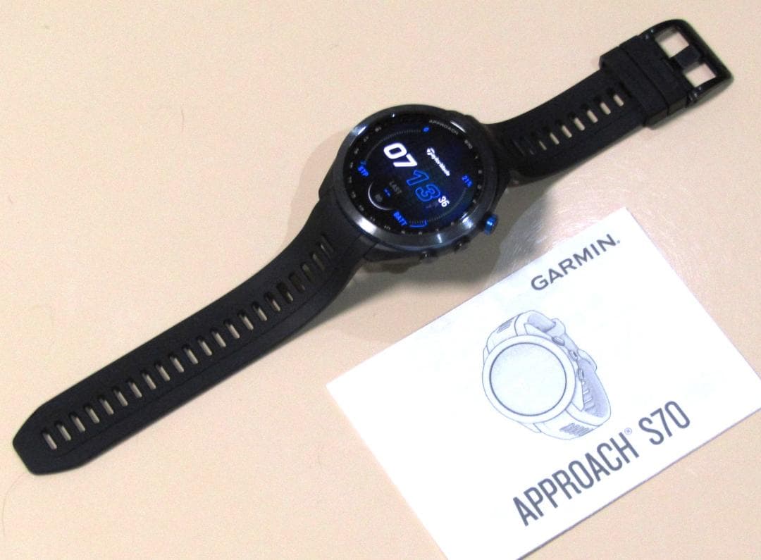 新品同様 ガーミン アプローチ S70 テーラーメイド 47mm