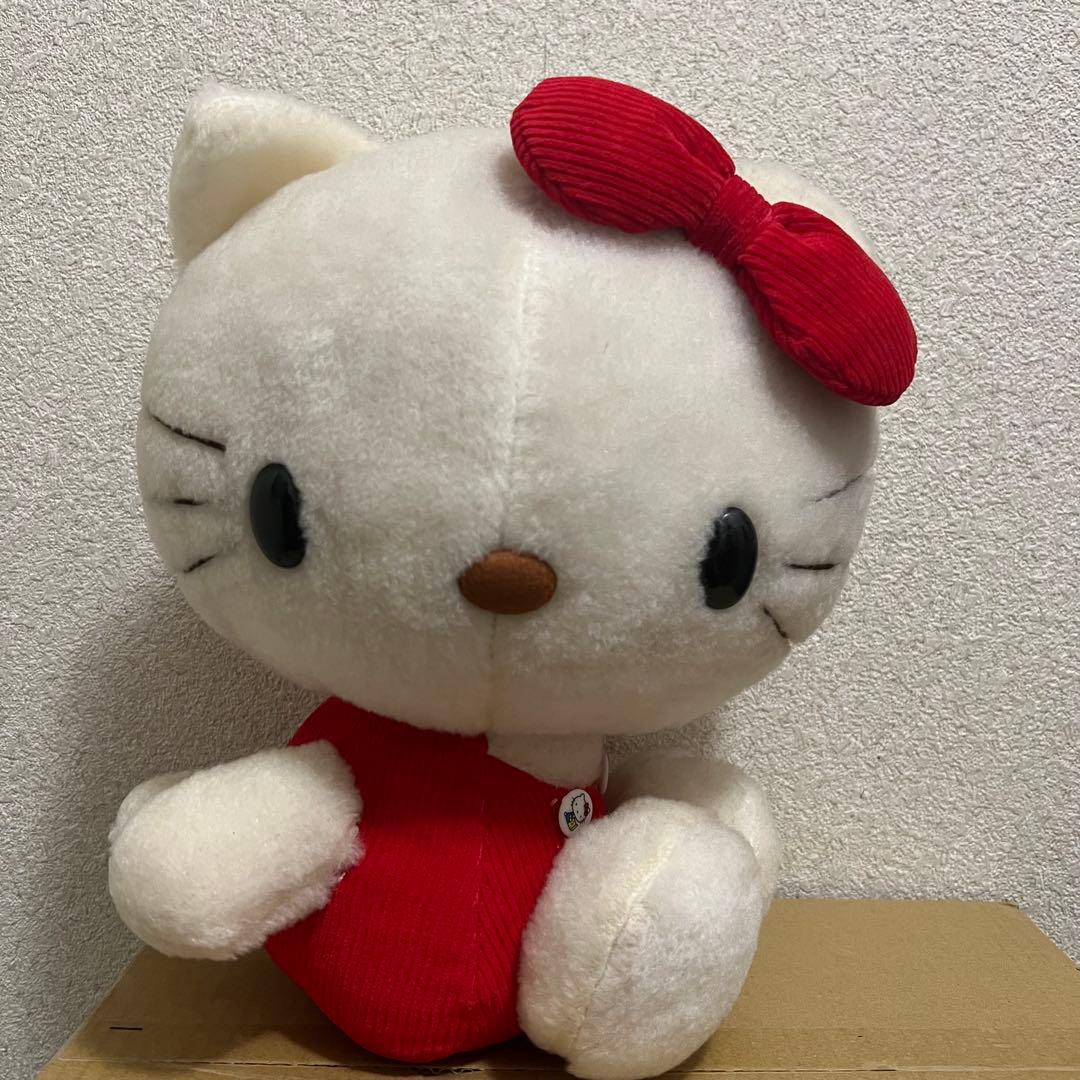 特価‼️ 【激レア】 キティちゃん　ぬいぐるみ　初代　レトロ　1975年　サンリオ