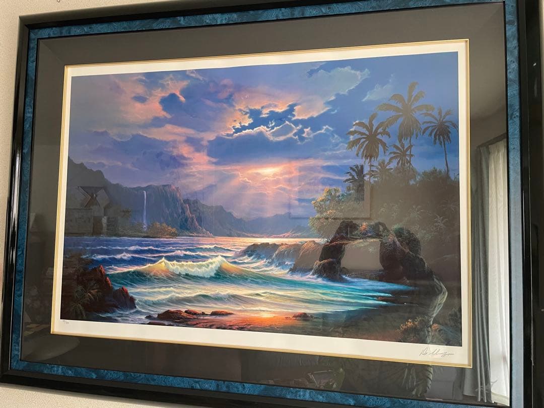 ウィリアム・デシャゾー『ハワイアンサンセット セレモニー』