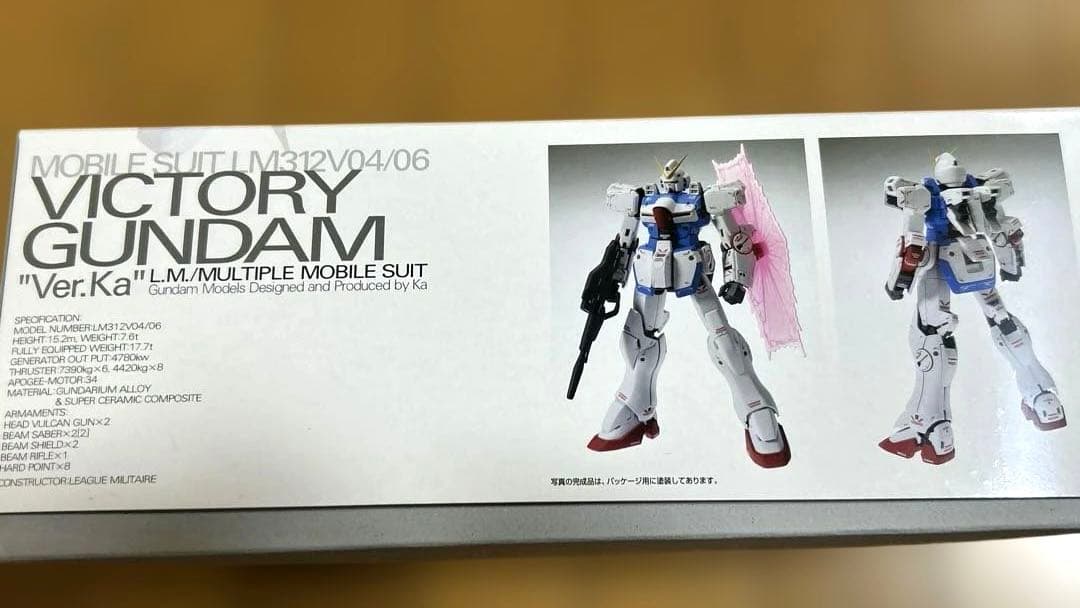 【新品未開封】MG 1/100 ヴィクトリーガンダム Ver.Ka