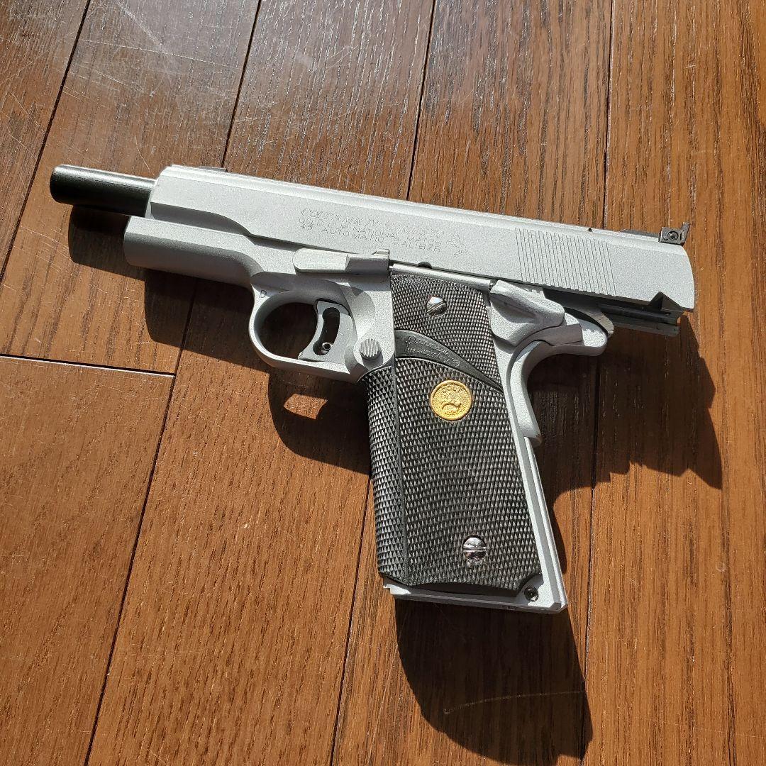 MGC製 コルトガバメント　M1911　ゴールドカップシルバー